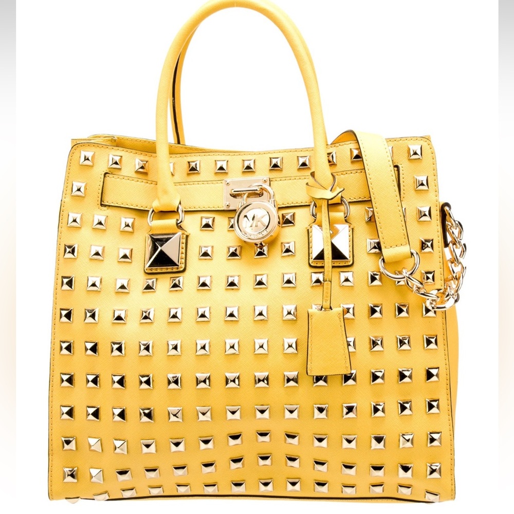 Michael Kors Studded Hamilton bag Like New
